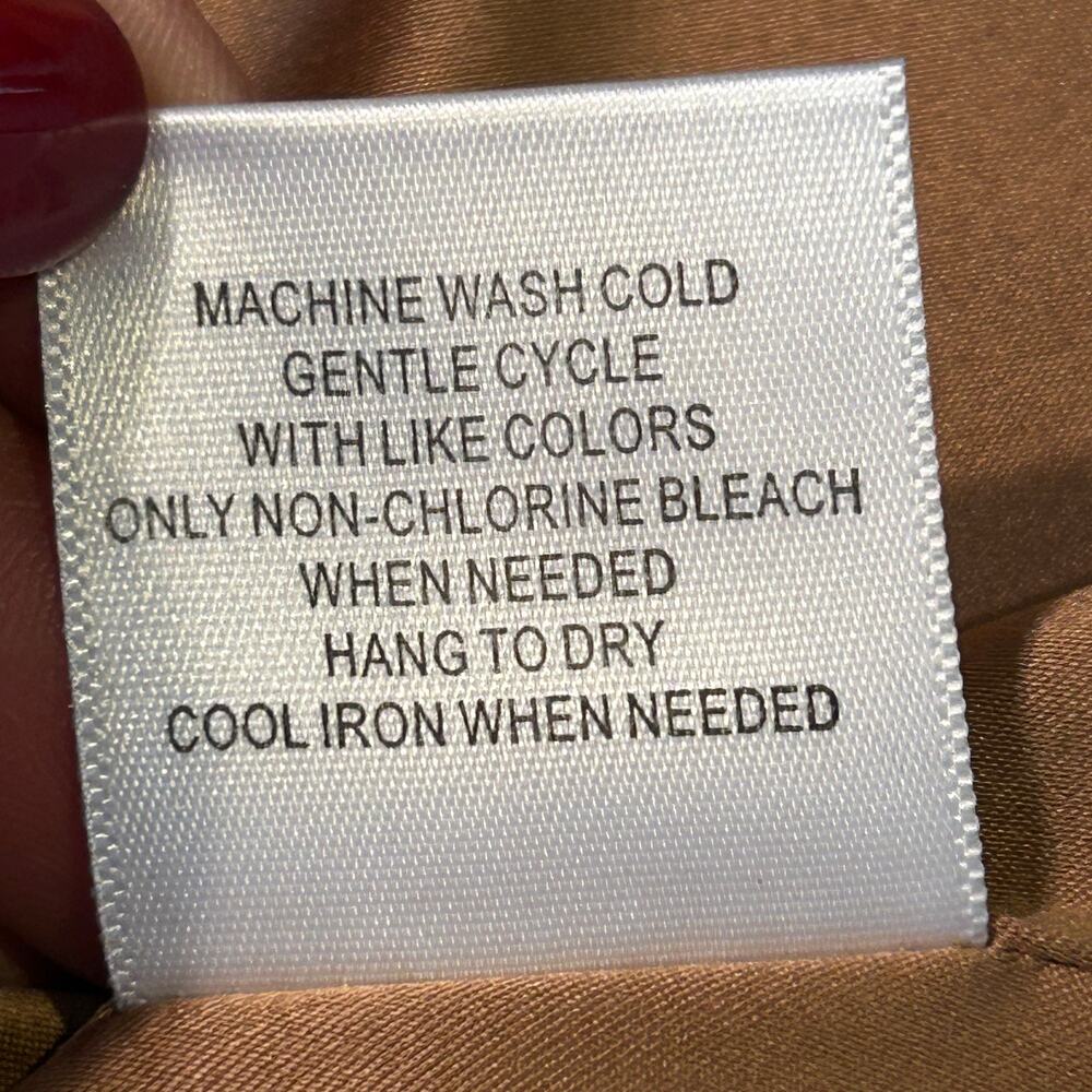 ModCloth Rust Orange Wool Blend Peacoat - Picture 8 of 8